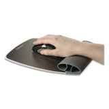 I-spire Wrist Rocker Mouse Pad With Wrist Rest, 7.81" X 10", Gray