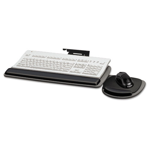 Adjustable Standard Keyboard Platform, 20.25w X 11.13d, Graphite-black