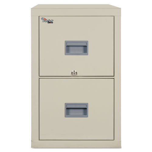 Patriot Insulated Two-drawer Fire File, 17.75w X 25d X 27.75h, Parchment