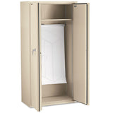 Storage Cabinet, 36w X 19 1-4d X 72h, Ul Listed 350 Degree, Parchment