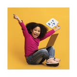 Dry Erase Paddle, 9.75 X 8, White, 12-pack