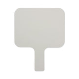 Dry Erase Paddle, 9.75 X 8, White, 12-pack