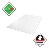 Cleartex Ultimat Xxl Polycarbonate Chair Mat For Hard Floors, 60 X 60, Clear
