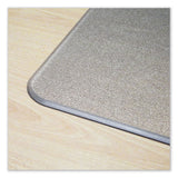 Cleartex Megamat Heavy-duty Polycarbonate Mat For Hard Floor-all Carpet, 46 X 60, Clear