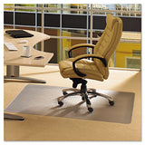 Cleartex Advantagemat Phthalate Free Pvc Chair Mat For Low Pile Carpet, 60 X 48, Clear