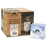 Urinal Deodorizer Blocks, 12 3oz Blocks-box, Cherry Fragrance, 12-carton