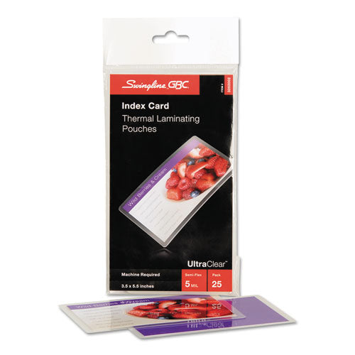 Ultraclear Thermal Laminating Pouches, 5 Mil, 5.5