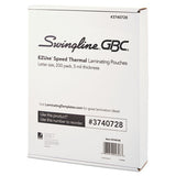 Ezuse Thermal Laminating Pouches, 5 Mil, 9" X 11.5", Gloss Clear, 200-pack