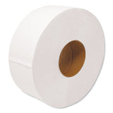Jumbo Jrt Bath Tissue, Septic Safe, 2-ply, White, 3 1-4" X 720 Ft, 12 Rolls-carton