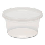 Plastic Deli Containers, 12 Oz, Clear, Plastic, 240/carton