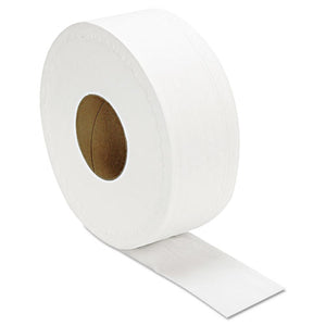 Jrt Jumbo Bath Tissue, Septic Safe, 2-ply, White, 3.3" X 1000 Ft, 12-carton
