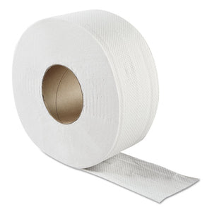 Jrt Jumbo Bath Tissue, Septic Safe, 2-ply, White, 3.3" X 500 Ft, 12-carton
