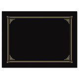 Certificate-document Cover, 12 1-2 X 9 3-4, Metallic Gray, 6-pack