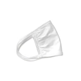 Cotton Face Mask With Antimicrobial Finish, White, 600-carton
