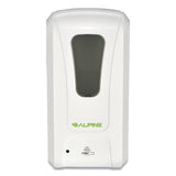 Liquid Hand Sanitizer-soap Dispenser, 1,000 Ml, 6 X 4.48 X 11.1, White