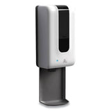 Automatic Hand Sanitizer Dispenser With Tray, 1,200 Ml Capacity, 5.9 X 3.8 X 17.9, White-gray