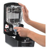 Ltx-12 Touch-free Dispenser, 1200 Ml, 5.75" X 3.33" X 10.5", Brushed Chrome-black