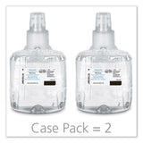 Clear And Mild Foam Hand Wash, Unscented, 1,200 Ml Refill, 2-carton