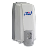 Nxt Space Saver Dispenser, 1000 Ml, 5.13" X 4" X 10", White-gray