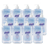 Advanced Refreshing Gel Hand Sanitizer, Clean Scent, 20 Oz Pump Bottle, 12-carton