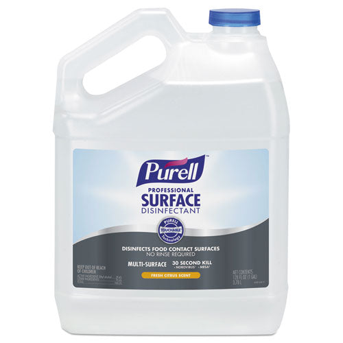 Professional Surface Disinfectant, Fresh Citrus, 1 Gal Bottle, 4-carton