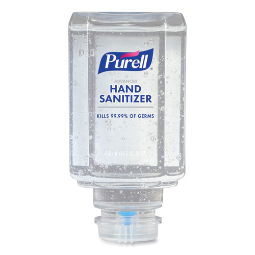 Advanced Gel Hand Sanitizer, Clean Scent, For Es1, 450 Ml Refill, 6-carton