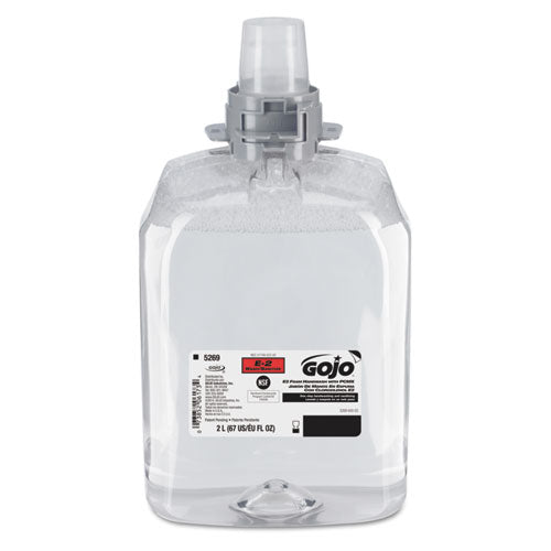 E2 Foam Handwash With Pcmx For Fmx-20 Dispensers, Fragrance-free, 2,000 Ml Refill, 2-carton