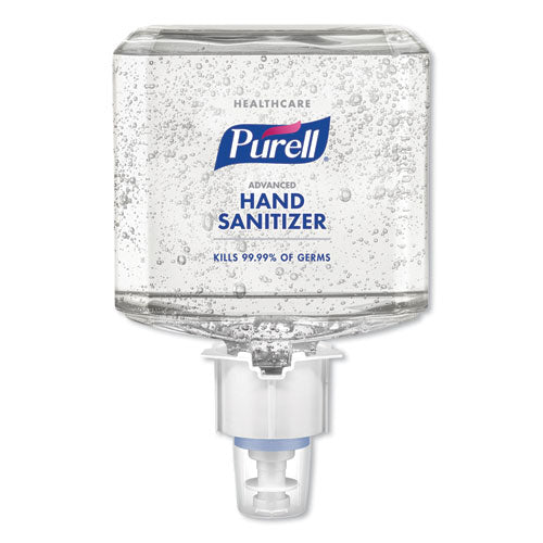 Healthcare Advanced Gel Hand Sanitizer, 1,200 Ml, Clean Scent, For Es6 Dispensers, 2-carton