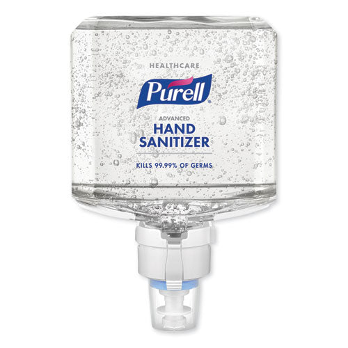 Healthcare Advanced Gel Hand Sanitizer, 1,200 Ml, Clean Scent, For Es8 Dispensers, 2-carton