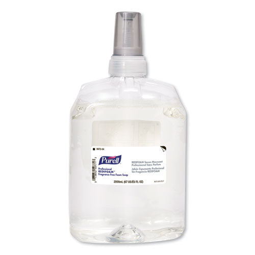 Professional Redifoam Fragrance-free Foam Soap, 2,000 Ml, 4-carton