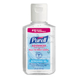 Advanced Refreshing Gel Hand Sanitizer, Clean Scent, 2 Oz, Flip-cap Bottle, 24-carton
