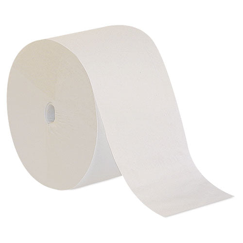 Compact Coreless One-ply Bath Tissue, Septic Safe, White, 3000 Sheets-roll, 18 Rolls-carton