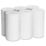 Coreless Bath Tissue, Septic Safe, 2-ply, White, 1500 Sheets-roll, 18 Rolls-carton