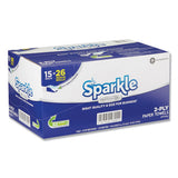 Sparkle Ps Perforated Paper Towel, White, 8 4-5 X 11, 85-roll, 15 Roll-carton