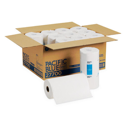 Pacific Blue Select Perforated Paper Towel, 8 4-5x11, White, 250-roll, 12 Rl-ct