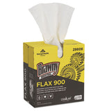 Flax 900 Heavy Duty Cloths, 9 X 16 1-2, White, 72-box, 10 Box-carton