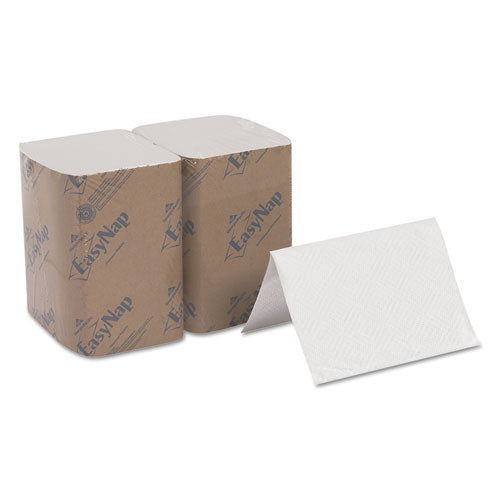 Interfold Napkin Refills, 2 Ply, 6 1-2x9 7-8, White, 500-pk, 6 Pack-ctn