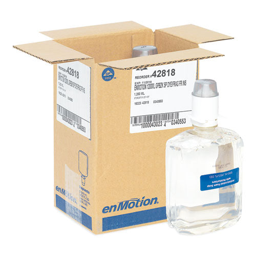 Gp Enmotion Automated Touchless Antimicrobial Foam Soap Refill, Unscented, 1,200 Ml, 2-carton