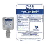 Pacific Blue Ultra Foam Sanitizer Manual Refill, Unscented, 1,000 Ml, 4-carton