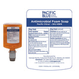 Pacific Blue Ultra Manual Dispenser Foam Refill, Pacific Citrus, 1,200 Ml, 4-carton