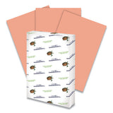 Colors Print Paper, 20lb, 8.5 X 11, Salmon, 500 Sheets-ream, 10 Reams-carton
