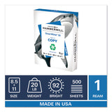 Great White 30 Recycled Print Paper, 92 Bright, 20lb, 8.5 X 11, White, 500-ream
