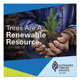 Great White 30 Recycled Print Paper, 92 Bright, 20lb, 8.5 X 14, White, 500-ream