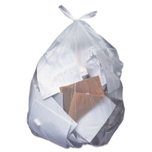 Low-density Can Liners, 40-45 Gal, 0.55 Mil, 40 X 46, Clear, 250-carton