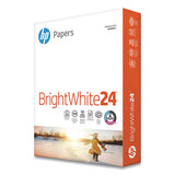 Brightwhite24 Paper, 100 Bright, 24lb, 8.5 X 11, Bright White, 500-ream