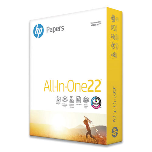 All-in-one22 Paper, 96 Bright, 22lb, 8.5 X 11, White, 500-ream