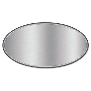 Foil Laminated Board Lids, 7" Diameter, Aluminum, 500/carton