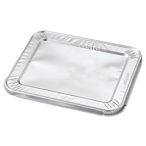 Steam Pan Foil Lids, Fits Half-size Pan, 12.27 X 10.44, 100/carton