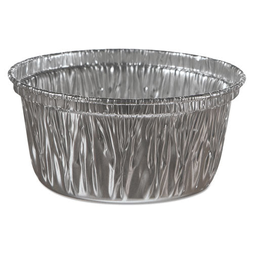 Aluminum Baking Cups, 4 Oz, 3.38