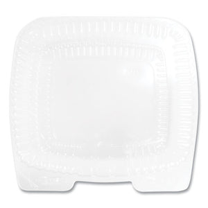 Handi-lock Single Compartment Food Container, 5.63 W X 3.25 D, Clear, Plastic, 500/carton